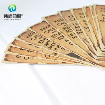 Customized Paper Bookmark Stationery Printing